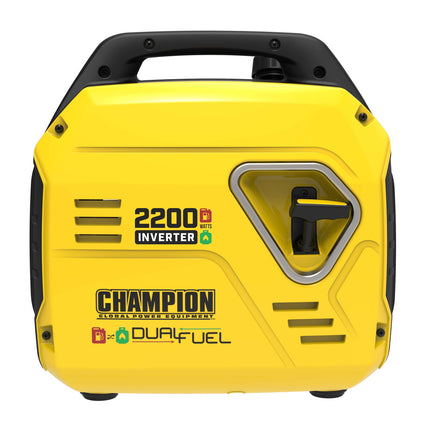 Stromerzeuger CHAMPION 2200W LPG-Dual-Fuel-Inverter Generator "The Mighty Atom"