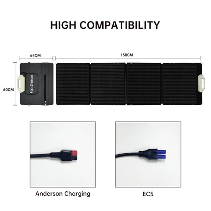 Tragbares Solarpanel Foxtheon SP200
